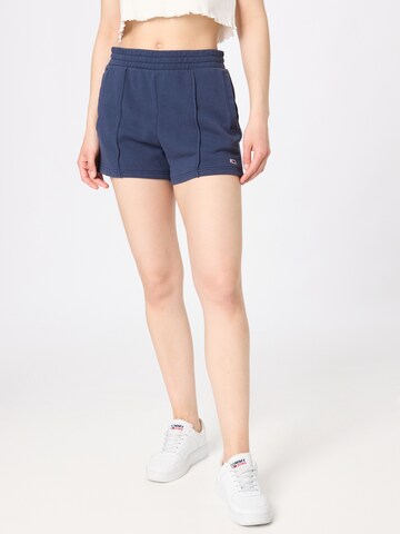 Tommy Jeans Regular Shorts in Blau: predná strana