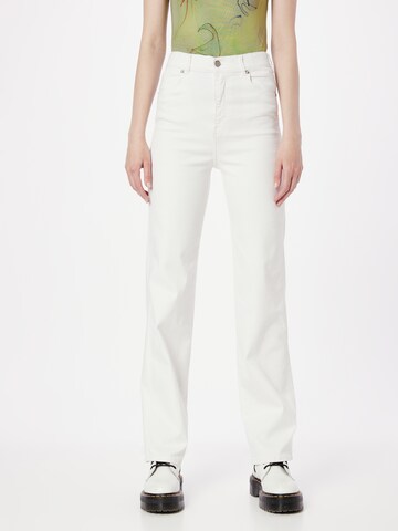 Bootcut Jeans 'Moxy' di Dr. Denim in bianco: frontale