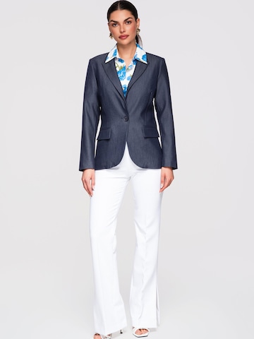 Blazer Ombre en bleu