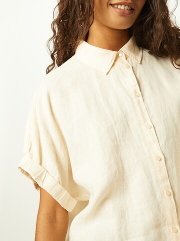 MOS MOSH Bluse in Beige