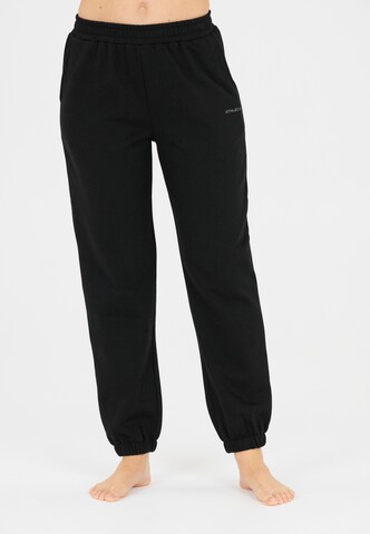 Athlecia Regular Sportbroek 'Atkins' in Zwart: voorkant