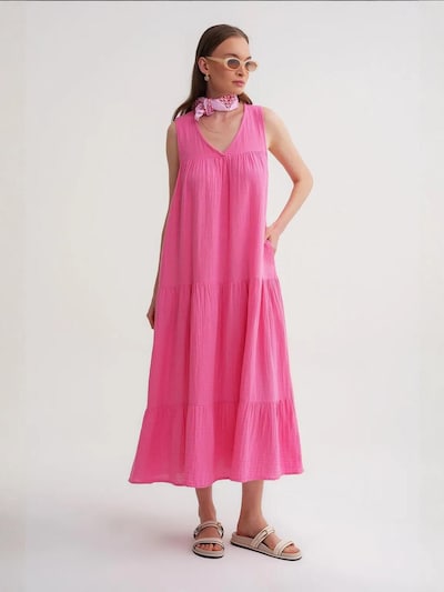 MixRay Robe en 36 en rose clair, Vue avec produit