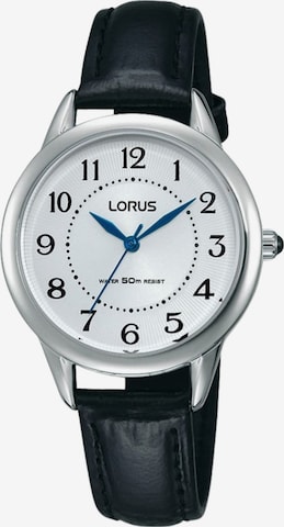 Montre à affichage analogique LORUS en noir : devant