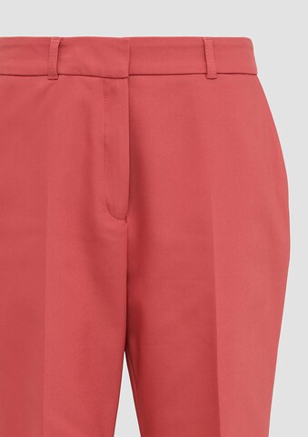s.Oliver BLACK LABEL Regular Broek in Rood