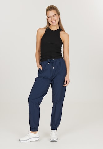 Athlecia Regular Workout Pants 'Tharbia' in Blue