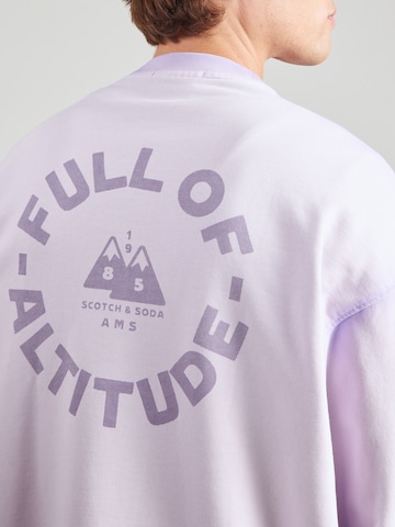 SCOTCH & SODA Sweatshirt in Lila