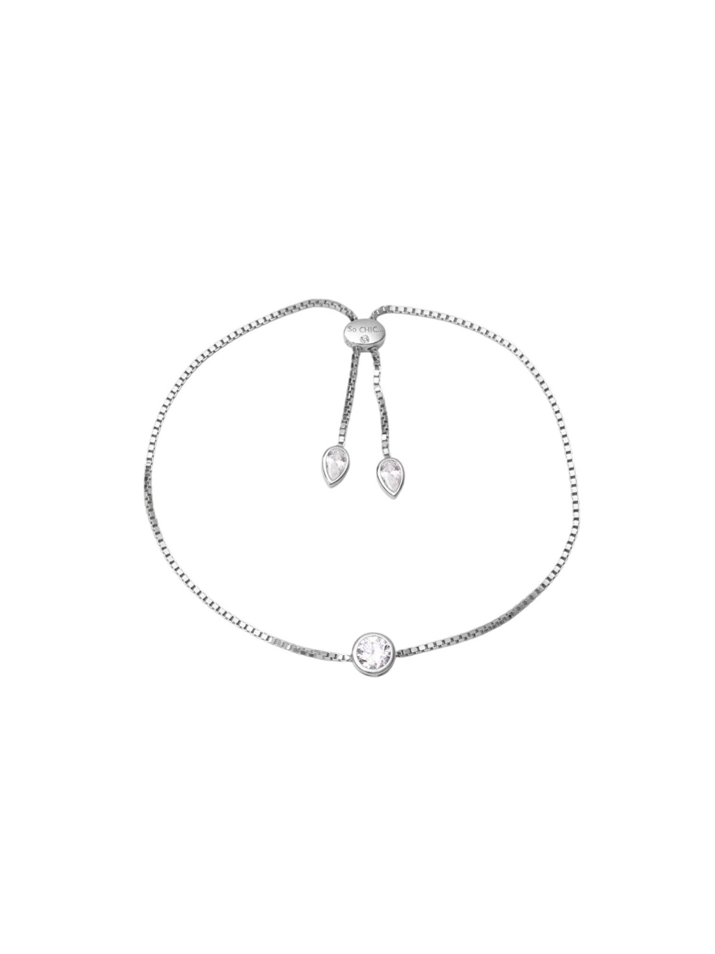 So Chic Armband‌‌‌‌ in Silber: Vorderseite
