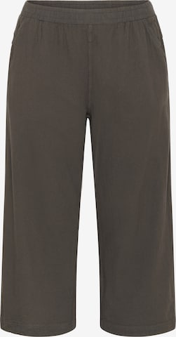 Pantalon 'Nana' KAFFE CURVE en gris : devant