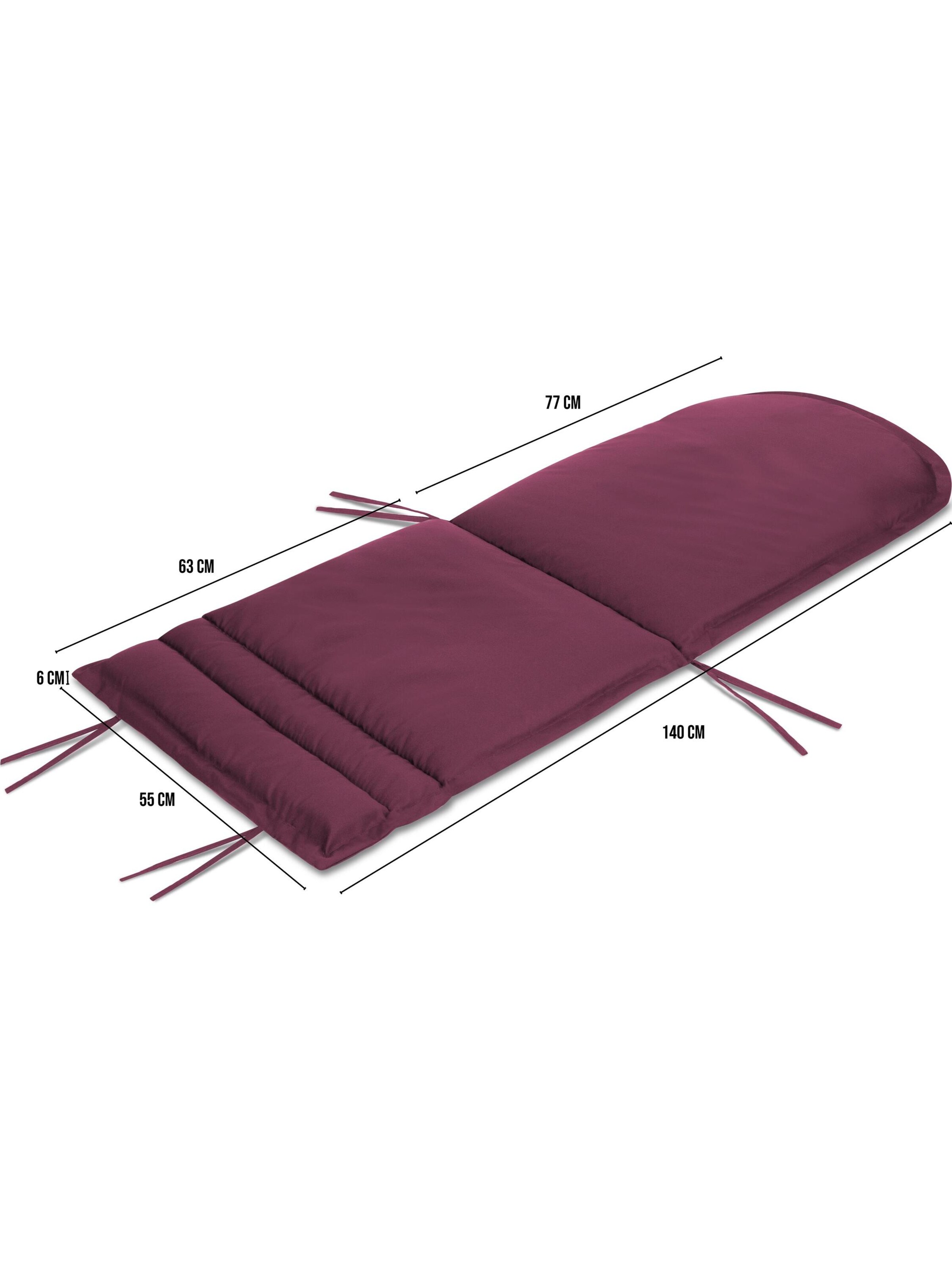 Housses de siège 'Adirondack' Aspero en rouge