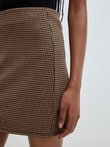 EDITED Skirt 'Kyleigh' in Brown