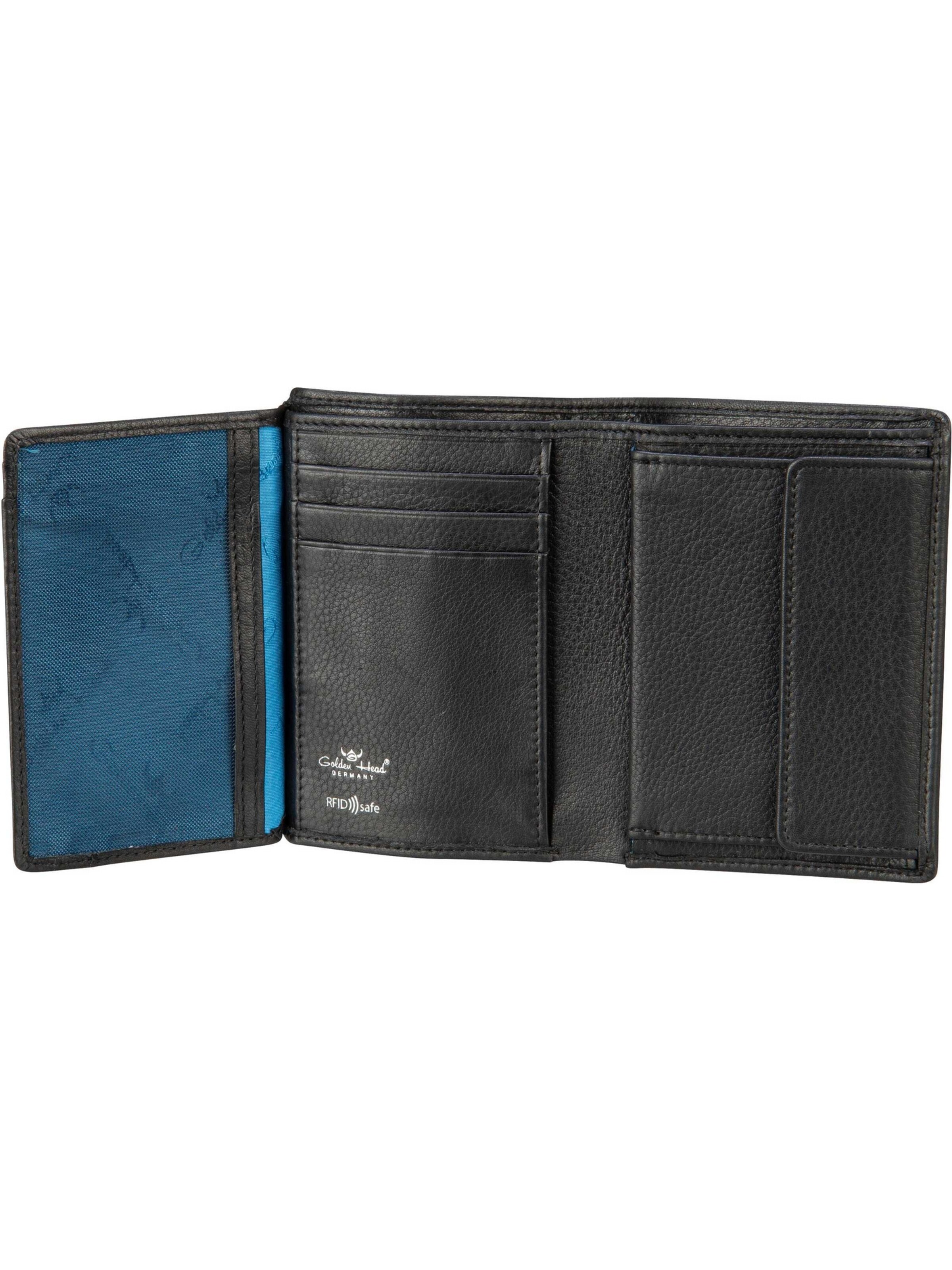 Portamonete 'Capri' di GOLDEN HEAD in nero