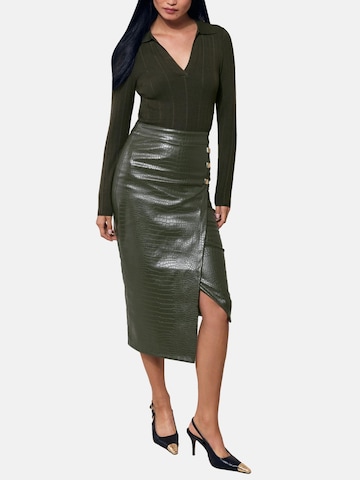 Lipsy Kleid in Grün: Vorderseite