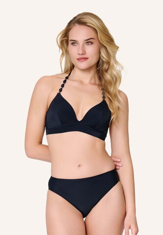 LingaDore - Triángulo Bikini en negro: frente