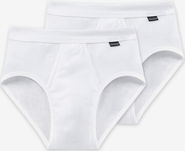 Slip di SCHIESSER in bianco: frontale