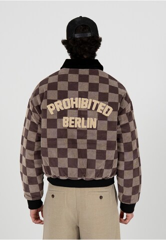 Veste mi-saison Prohibited en marron