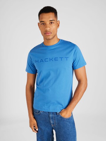 T-Shirt 'ESSENTIAL' Hackett London en bleu : devant