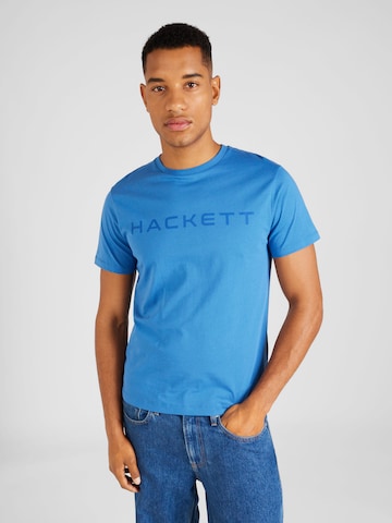 T-Shirt 'ESSENTIAL' Hackett London en bleu : devant
