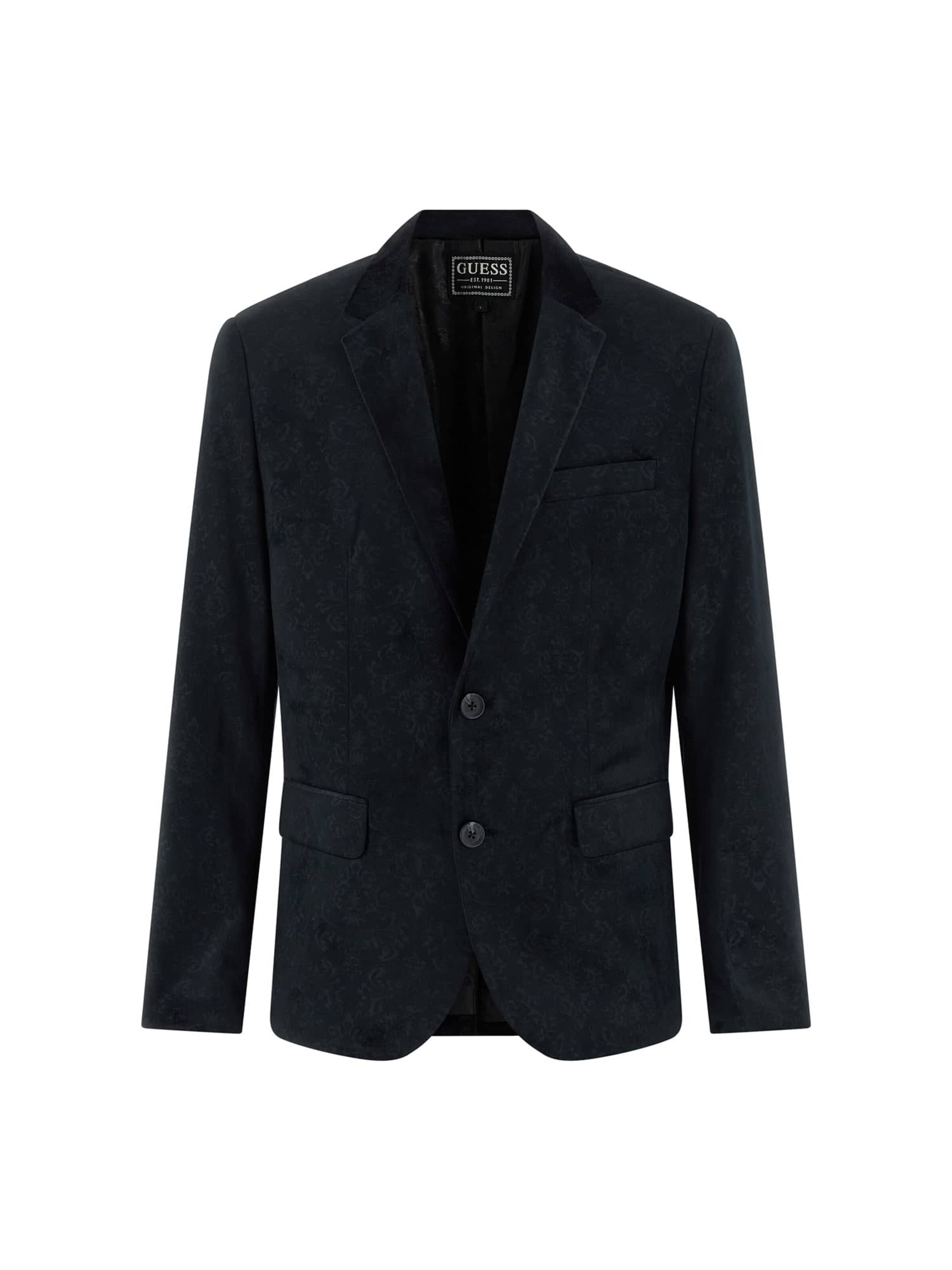 GUESS Regular fit Suit Jacket in Black: front