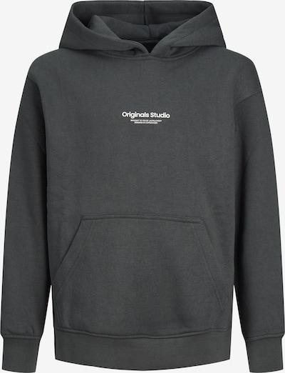 Jack & Jones Junior Sweatshirt 'Vesterbro' in graphit / weiß, Produktansicht
