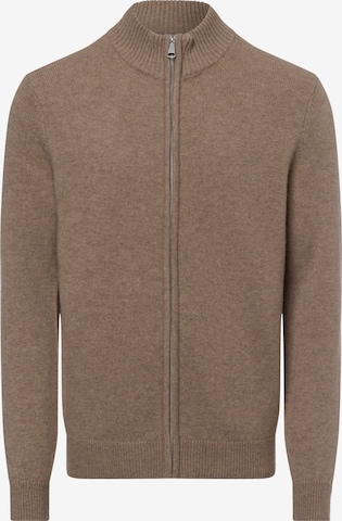 Andrew James Strickjacke in Braun: Vorderseite