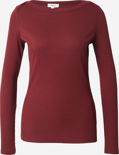 Marškinėliai iš s.Oliver, spalva – vyšninė spalva, Prekių apžvalga