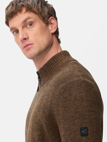CAMEL ACTIVE Strickjacke in Braun