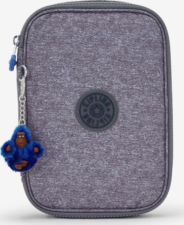 KIPLING - Estuche '100 Pens' en gris: frente