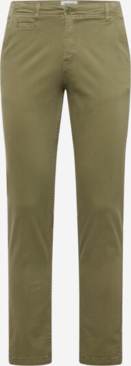 JACK & JONES Chino hlače | oliva / črna barva, Prikaz izdelka