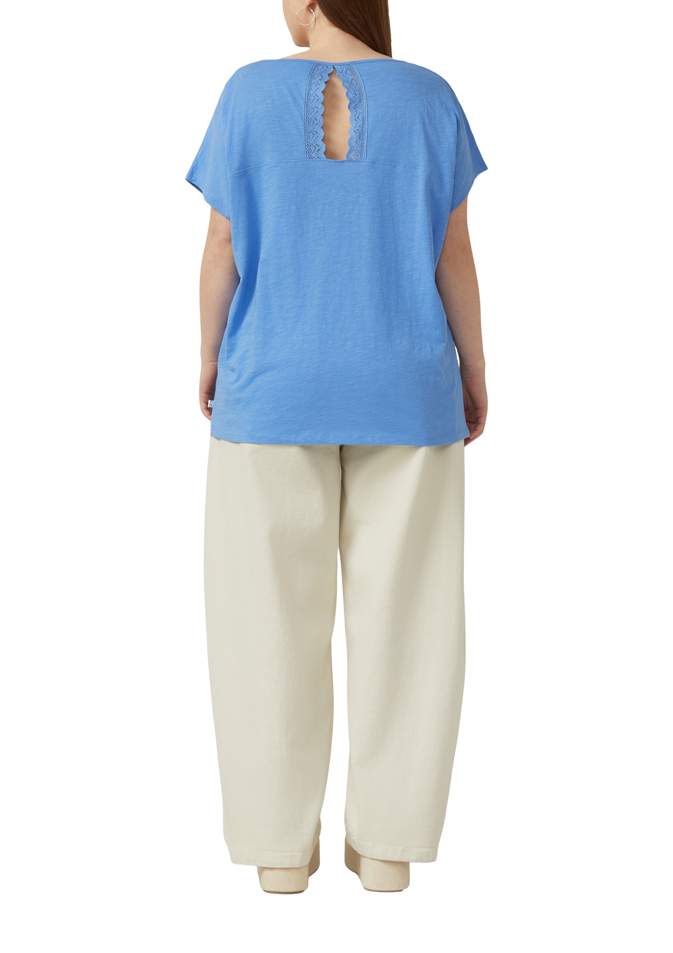 QS T-Shirt in Blau