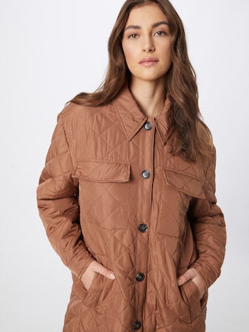 ABOUT YOU Between-Season Jacket 'Julie' in Brown