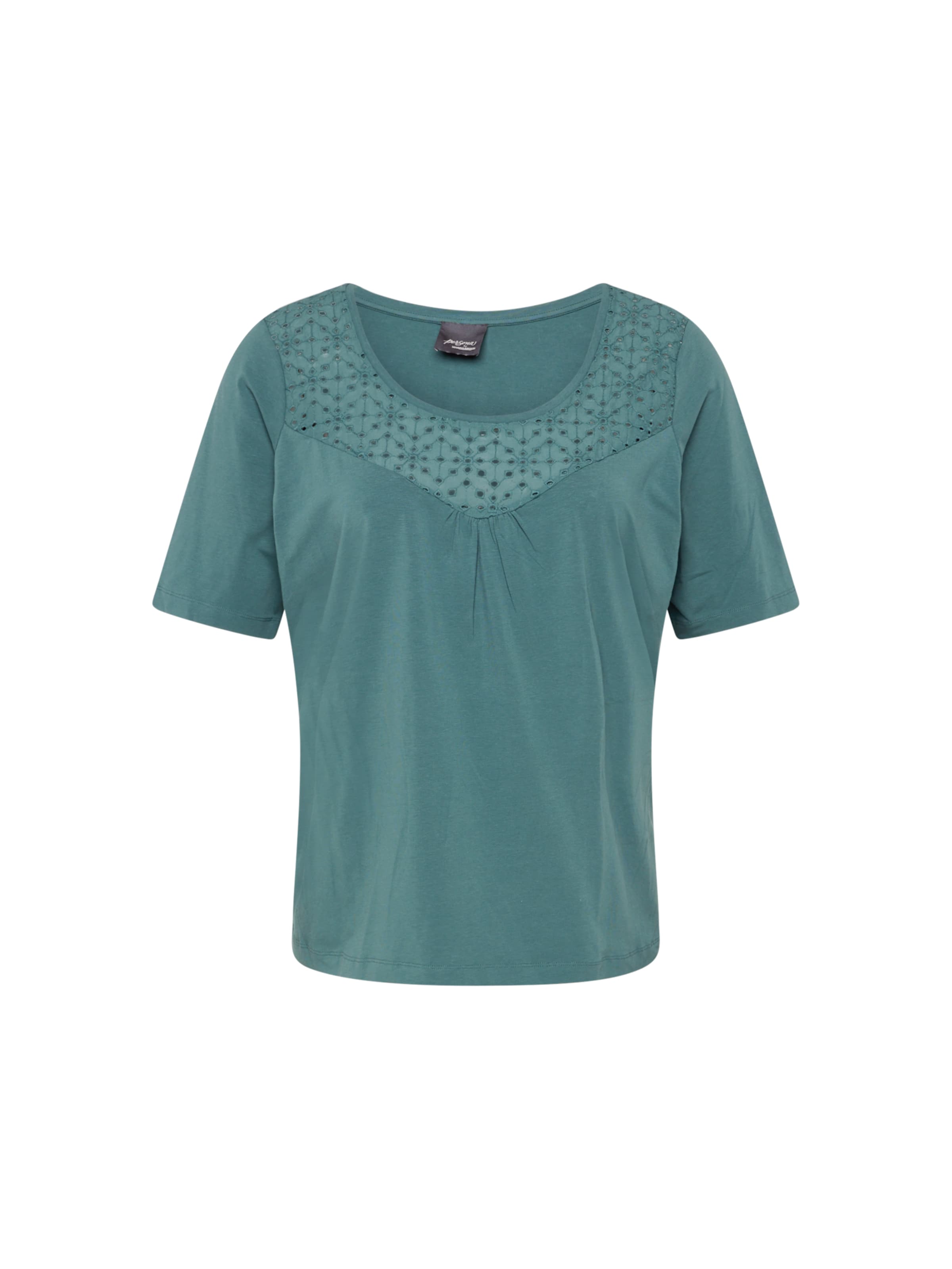 T-shirt Persona by Marina Rinaldi en vert : devant