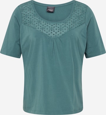 Persona by Marina Rinaldi Shirt in Groen: voorkant