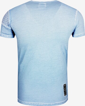 Rusty Neal T-Shirt in Blau