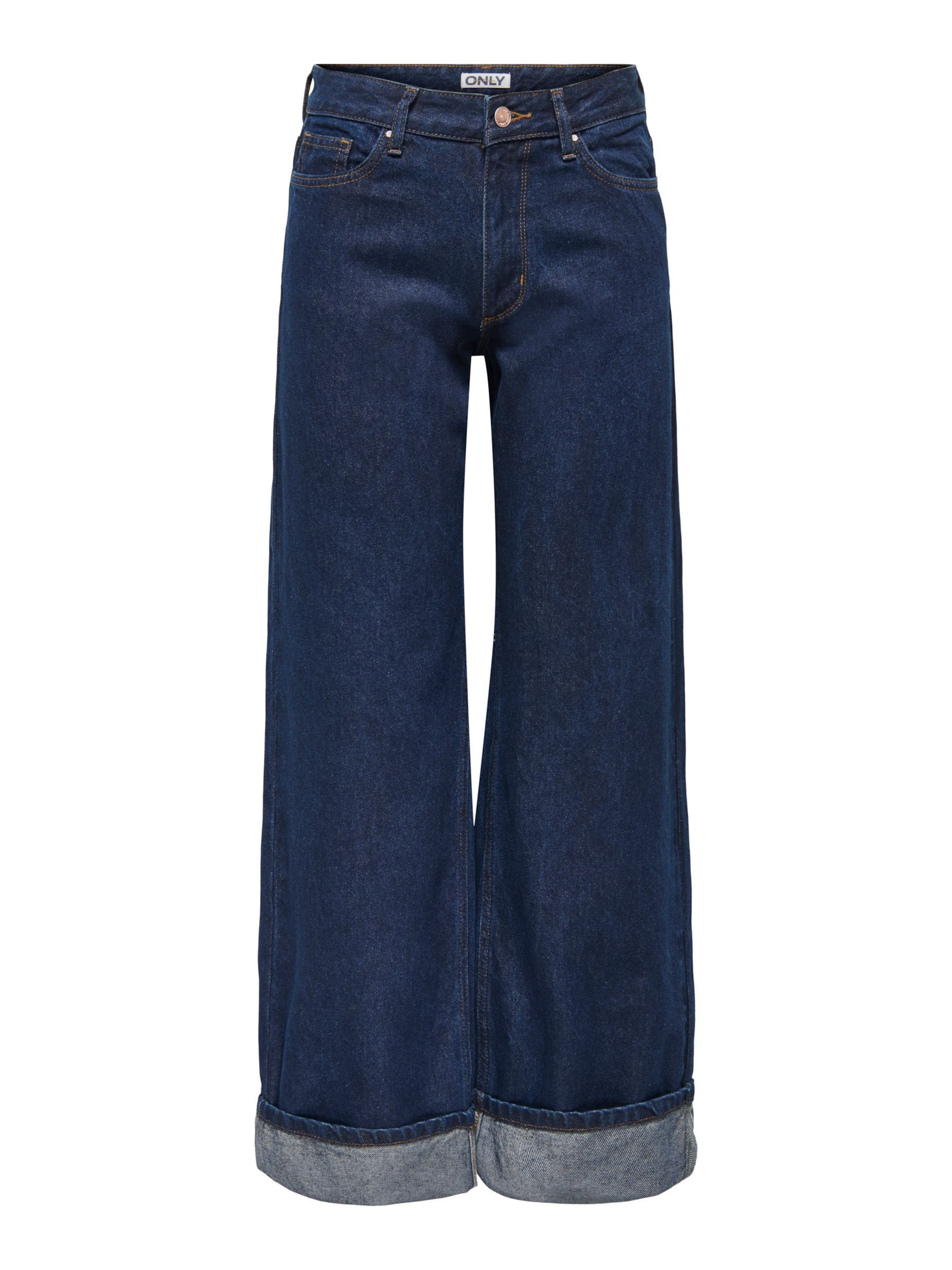 ONLY - Pierna ancha Vaquero 'ONLElla' en azul: frente