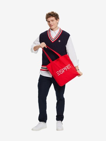 ESPRIT Sweater Vest in Blue