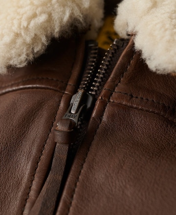 Superdry Übergangsjacke in Braun