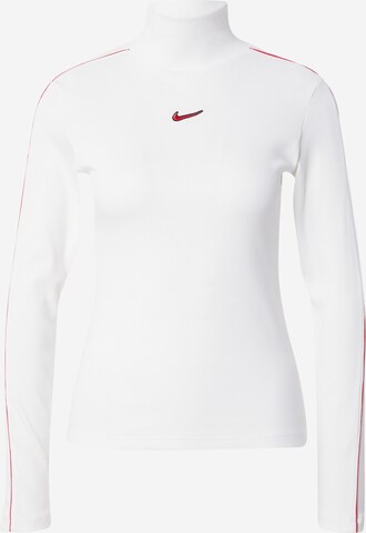 Nike Sportswear Shirt in Beige: front