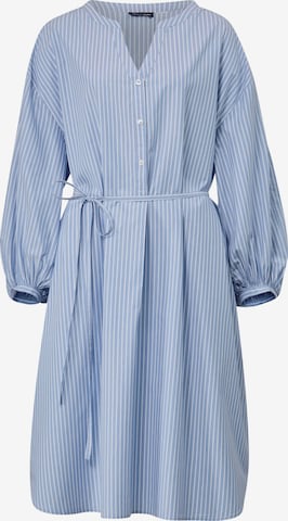 Robe Sara Lindholm en bleu : devant