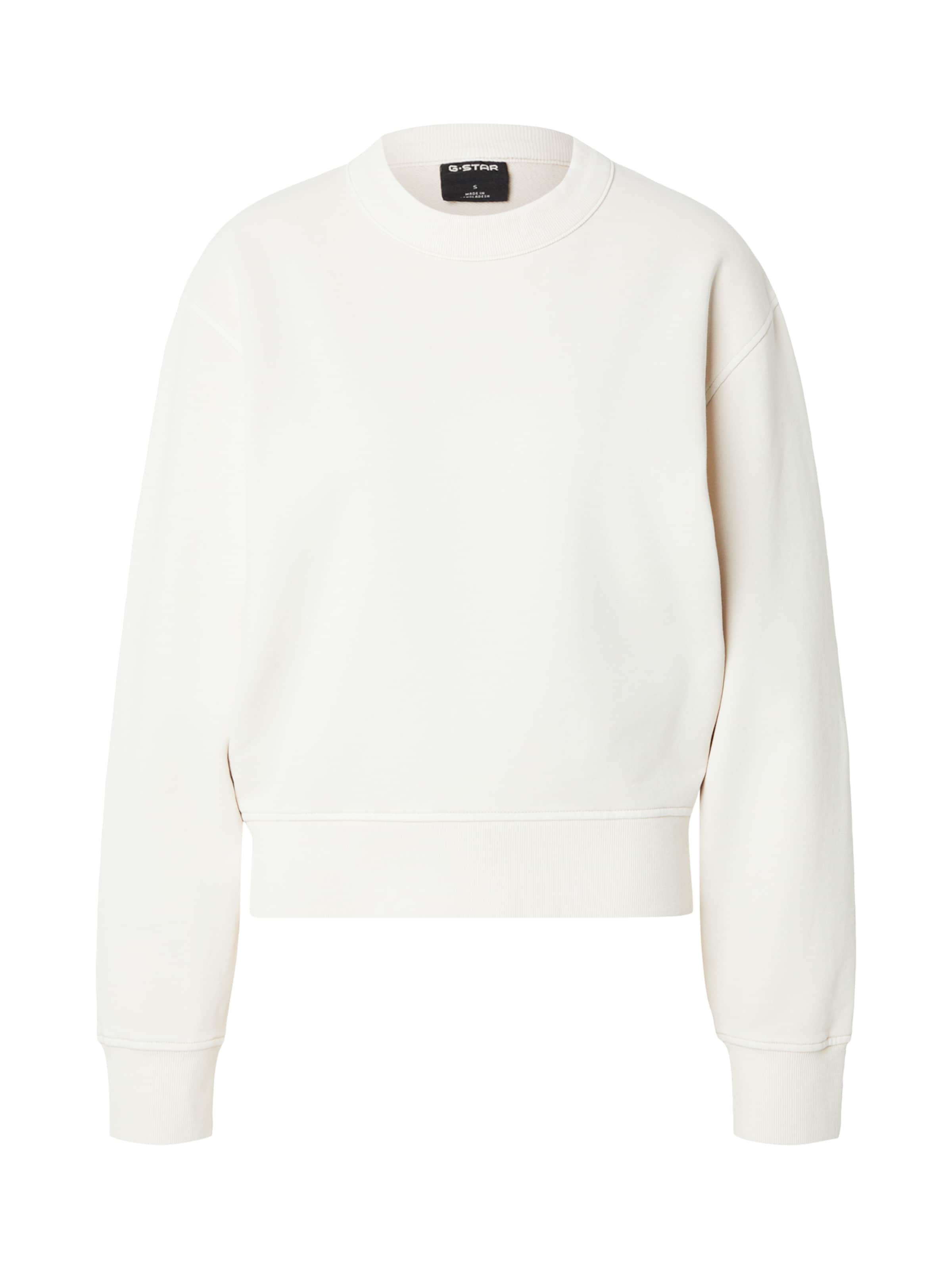 G-STAR Sweatshirt in White: front
