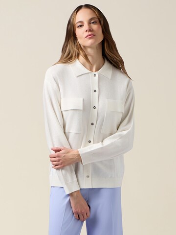 Pullover di oltre in bianco