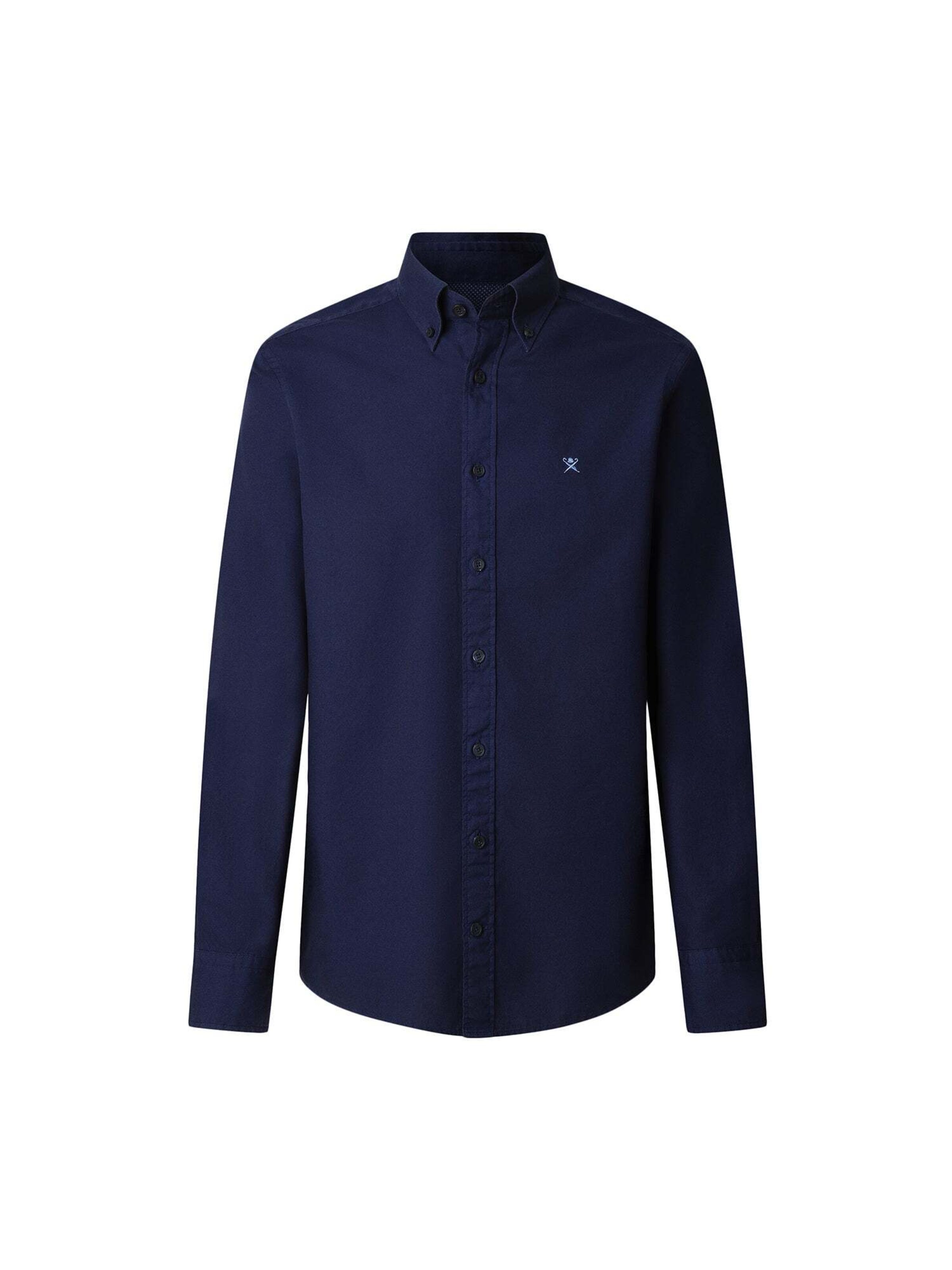 Chemise 'Ess' Hackett London en bleu : devant
