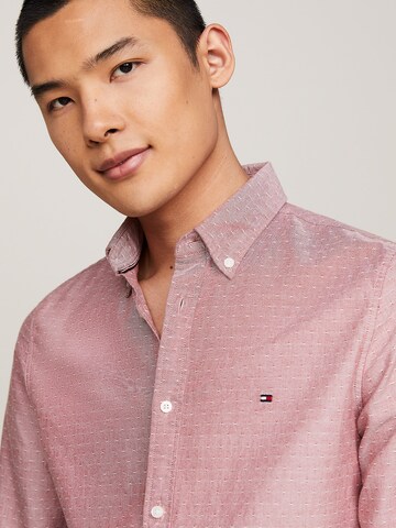 TOMMY HILFIGER Slim fit Overhemd in Roze