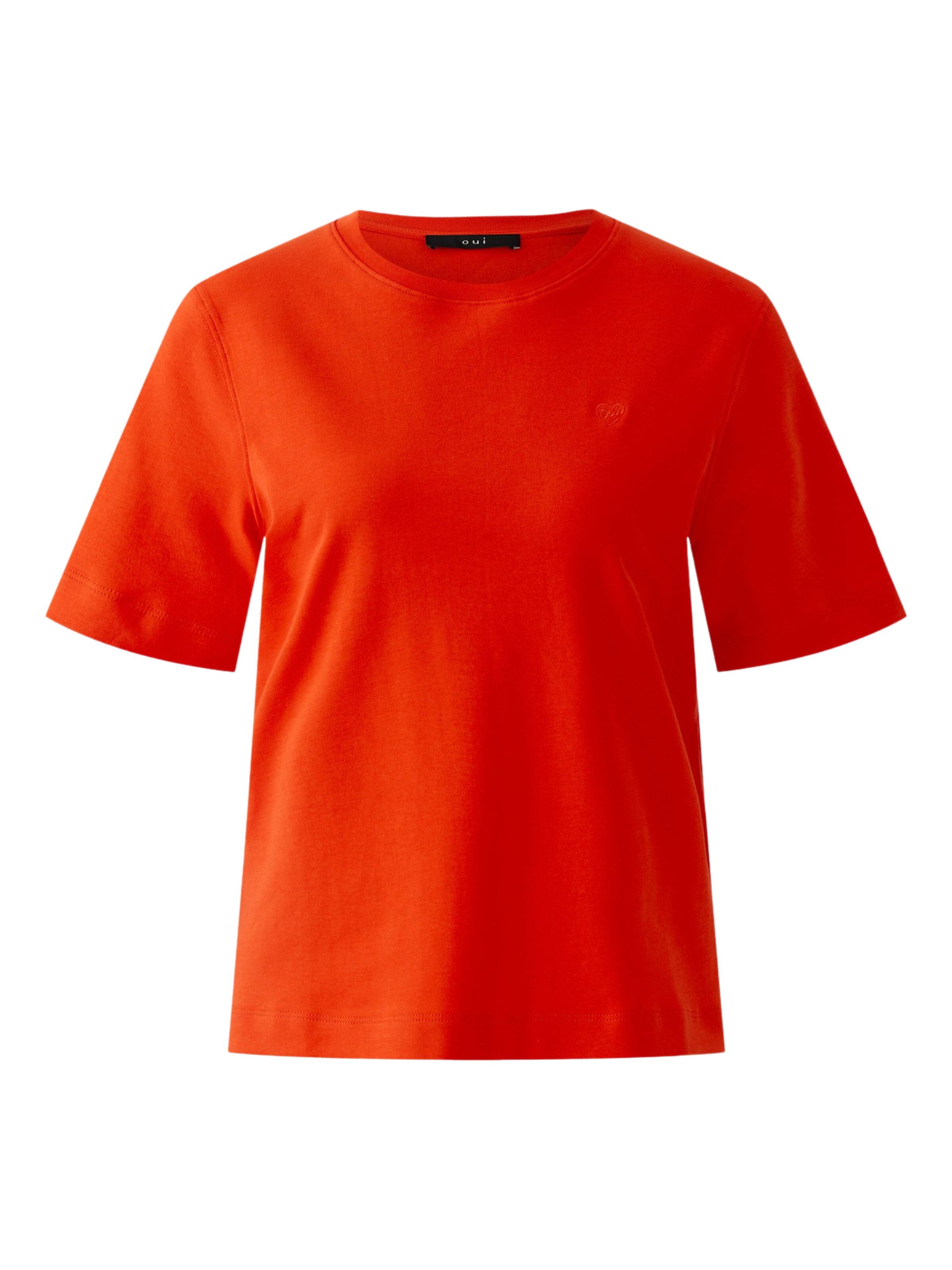 OUI Shirt 'Sveha' in Orange: front