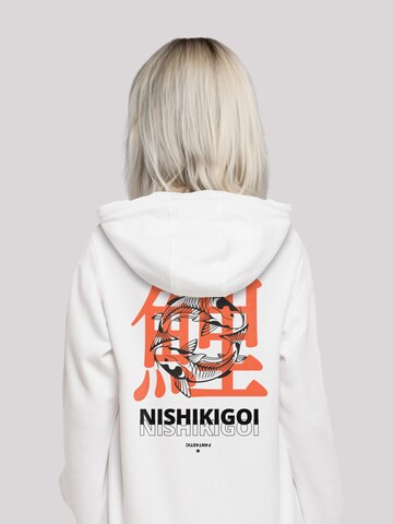 F4NT4STIC Sweatshirt 'Nishikigoi' in Wit: voorkant