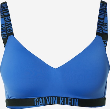 Calvin Klein Underwear Bralette Bra 'Intense Power' in Blue: front