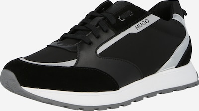 HUGO Sneaker 'Icelin' in schwarz / silber, Produktansicht