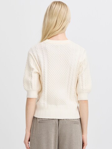 Pullover ' BYNIBE SS JUMPER - ' di b.young in bianco