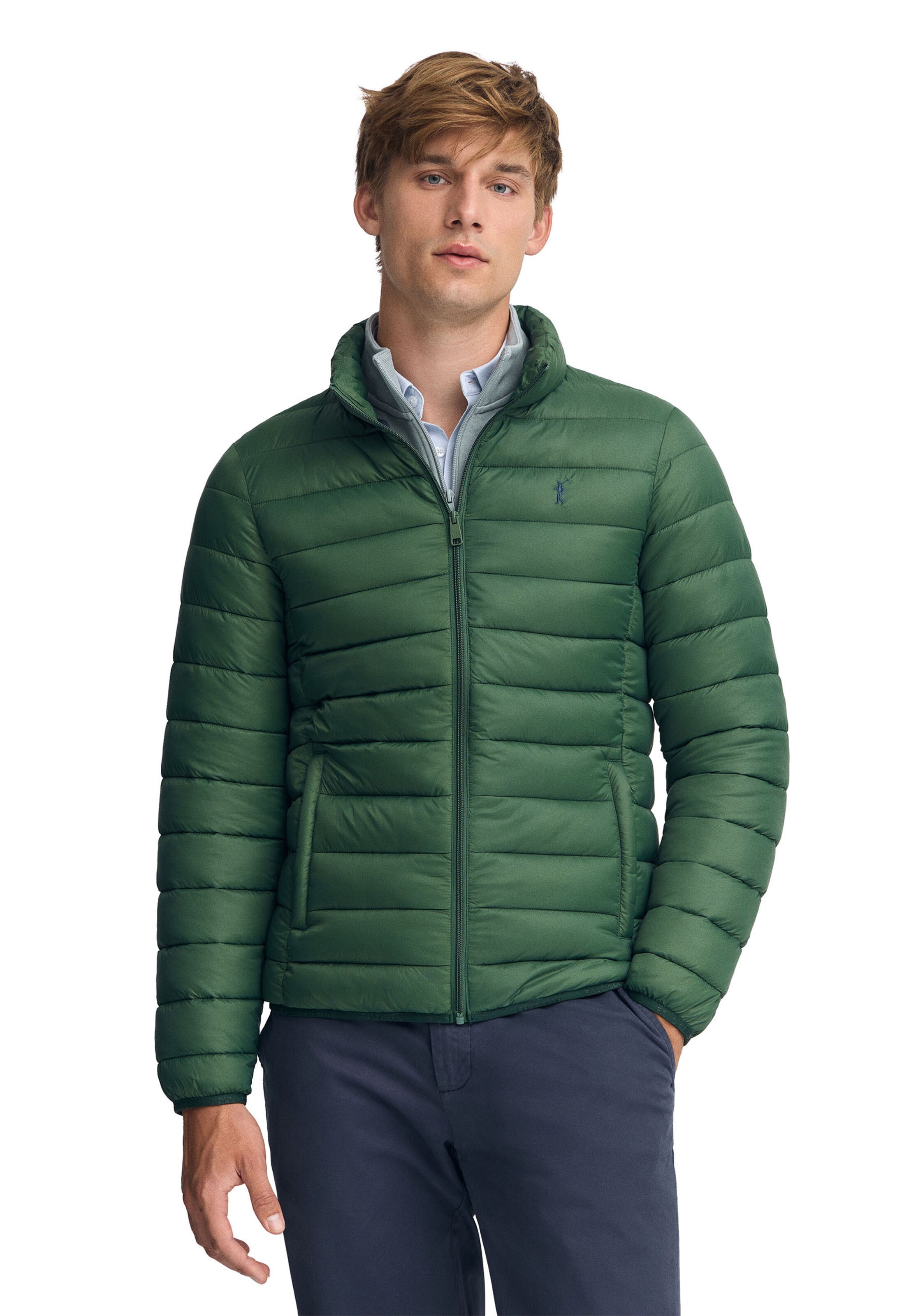 Polo Club Winter Jacket in Green: front