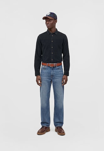 mėlyna Pepe Jeans Standartinis modelis Marškiniai 'RIVER'