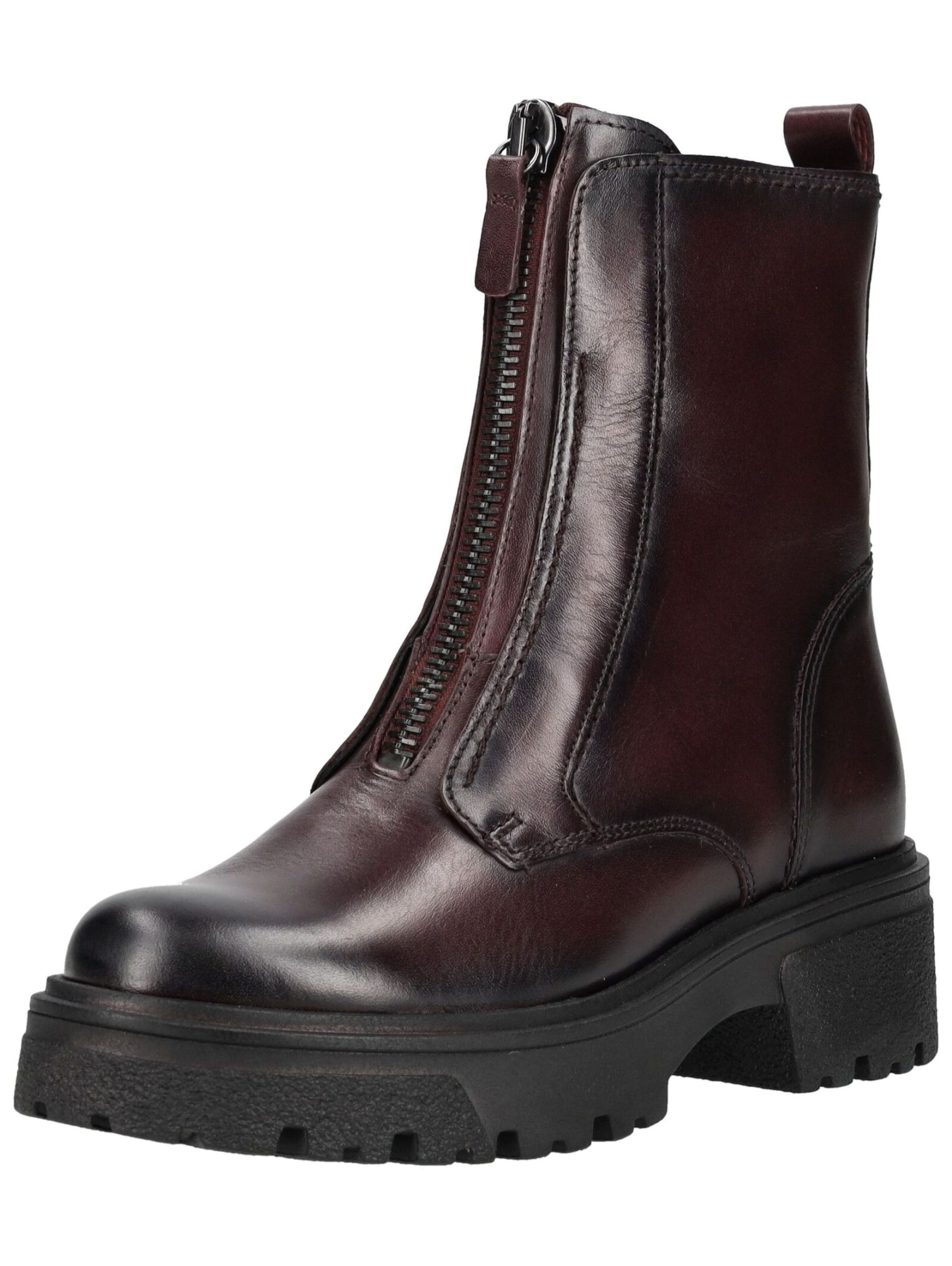 Boots GABOR en rouge : devant